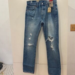 Levi's Men's Classic Blue Straight Jeans